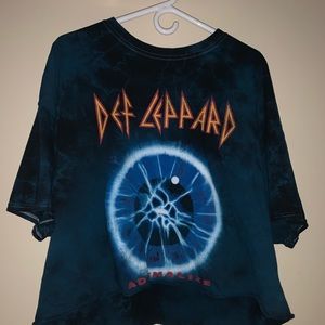 Urban Outfitters Def Leppard Oversized Tee